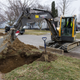 Lead service line replacement in Flint, Michigan, last year.